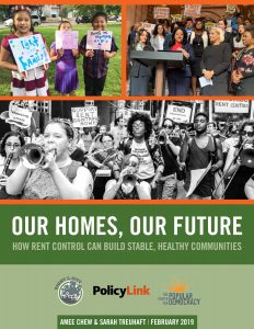 OurHomesOurFuture-2019-Rent-Control-Report-Cover Page