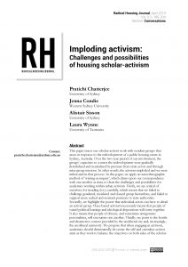 Imploding Activism